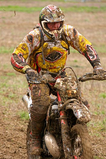James before he got really muddy!